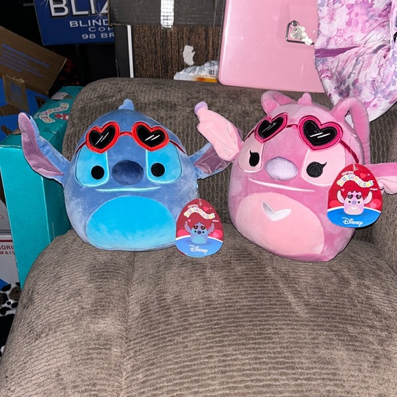 Squishmallows Toys Nwt Stitch Angel Squishmallows 8 Inches Poshmark